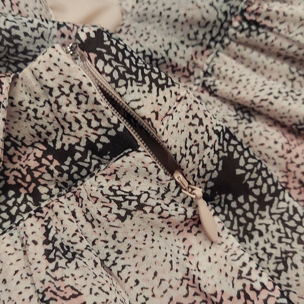REISS Jonah Circle Print A Line Mini Skirt 4 Date Night Summer Flowy Breathable - Picture 12 of 14